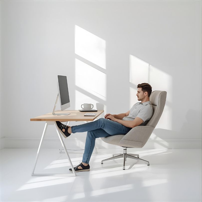 デスクワーク／座る